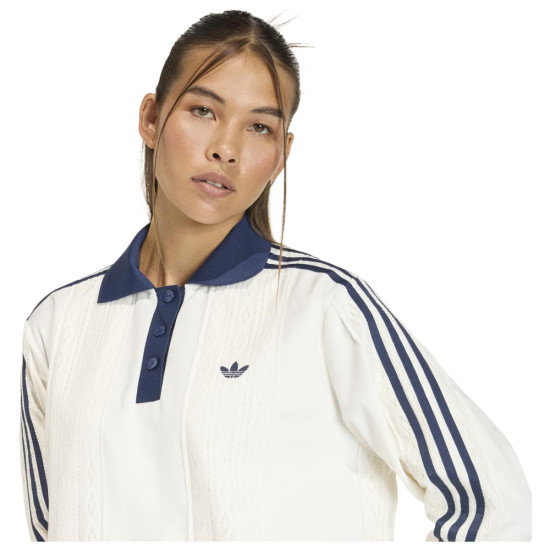 Adidas Γυναικεία μακρυμάνικη μπλούζα Winterized Longsleeve Jersey Polo